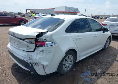 2022 Toyota Corolla L z USA, uszkodzony, nr VIN 5YFDPMAE0NP344178